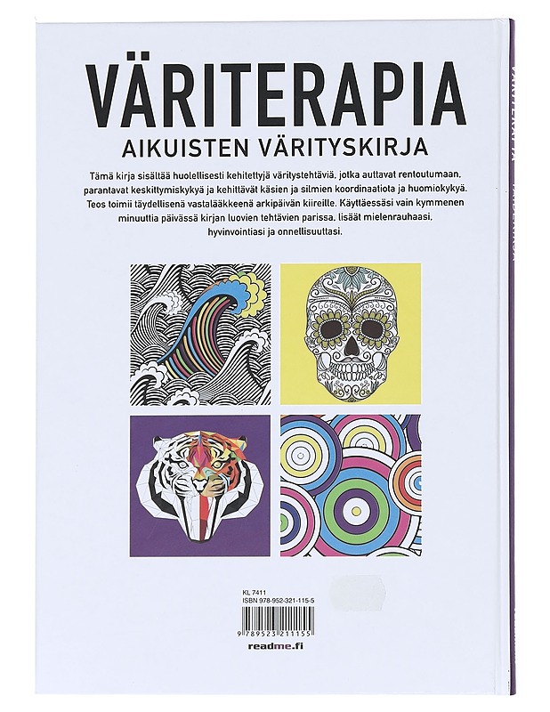 Väriterapia : taidekirja - Tietokirjat ja oppaat - 10105589485 - 1