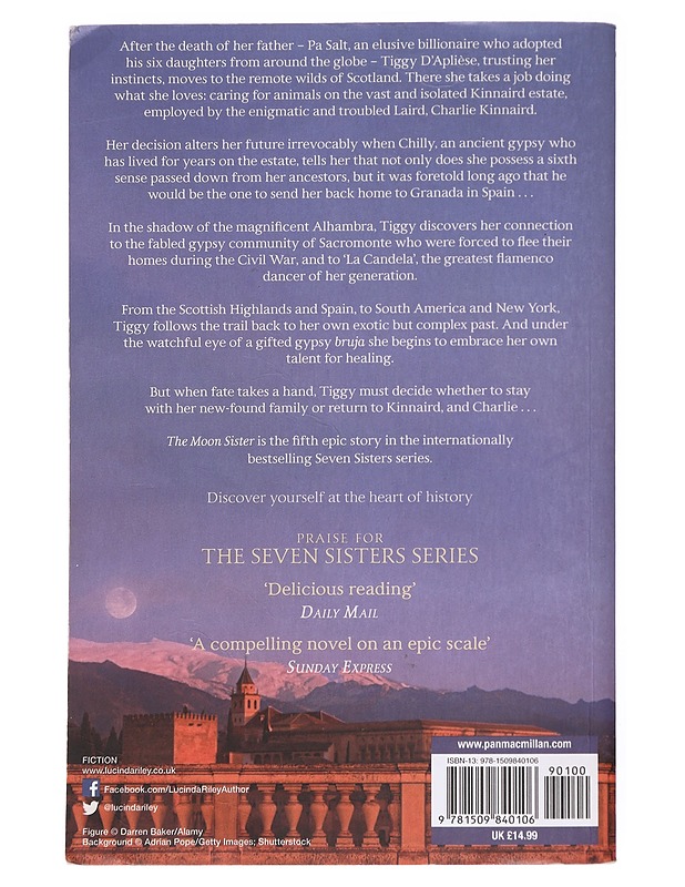 The moon sister / Tiggy's story - Lucinda Riley - Romaanit ja novellit - 10105589529 - 1