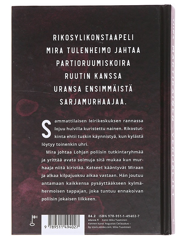 Verijäljet - Tiina Martikainen - Romaanit ja novellit - 10105589532 - 1