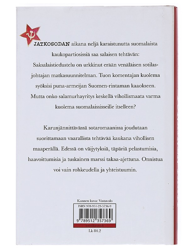 Punainen tähti - Atso Haapanen - Romaanit ja novellit - 10105589533 - 1