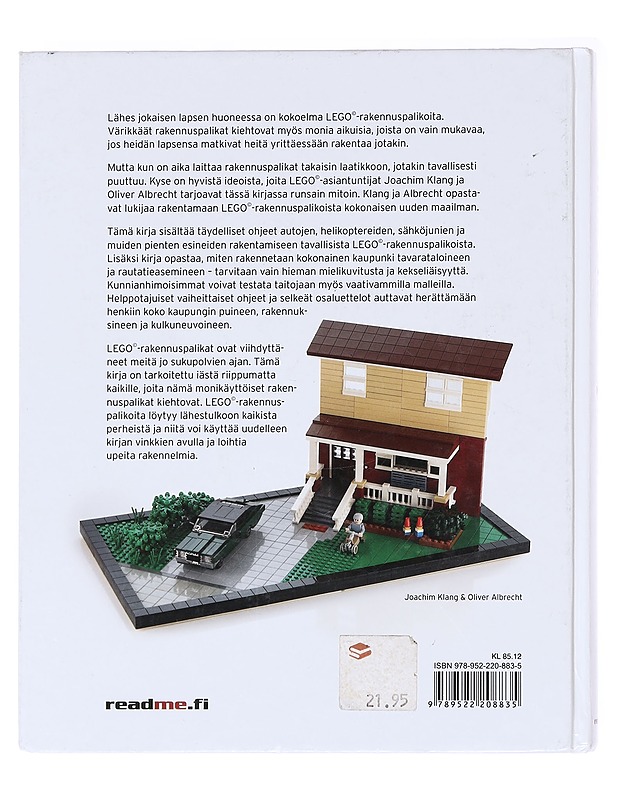 Rakenna oma kaupunki / suuri Lego-palikkakirja - Klang, Joachim - Tietokirjat ja oppaat - 10105589561 - 1