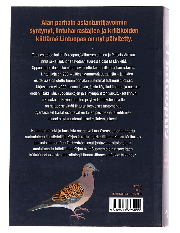 Lintuopas / Euroopan ja Välimeren alueen linnut - Svensson, Lars - Tietokirjat ja oppaat - 10105589568 - 1