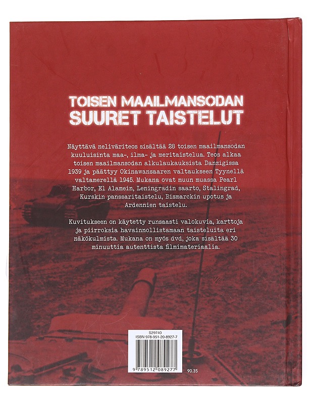 Toisen maailmansodan suuret taistelut - Chris Mann - Tietokirjat ja oppaat - 10105589596 - 1