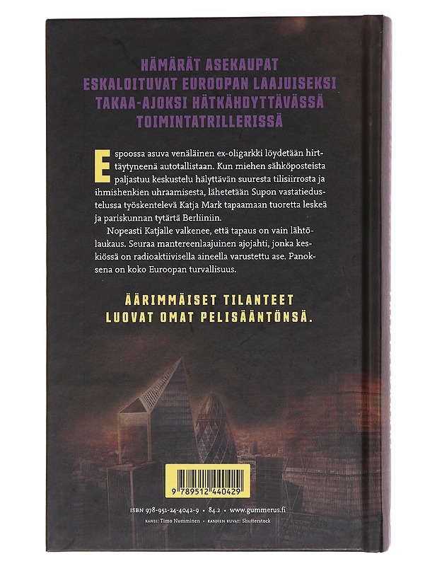 Taistelukärki - Samuli Laiho - Romaanit ja novellit - 10105589616 - 1