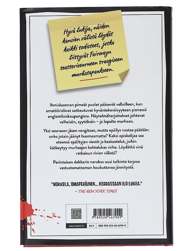 Vetoomus - Hallett, Janice - Romaanit ja novellit - 10105589632 - 1