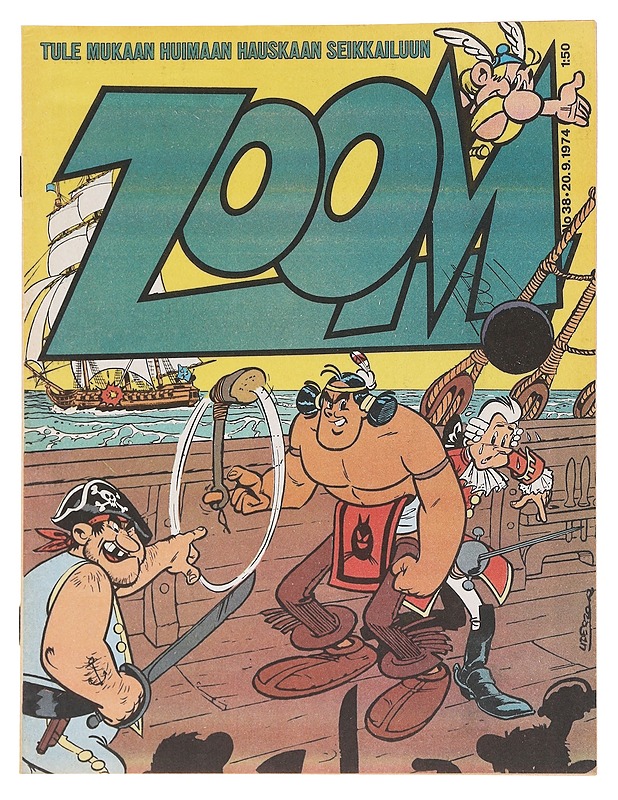ZOOM N:o 38/1974 - Sarjakuvat - 10105589628 - 0