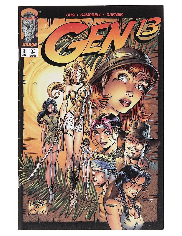 Gen13 #3 - Choi, Brandon - Sarjakuvat - 10105589718 - 0