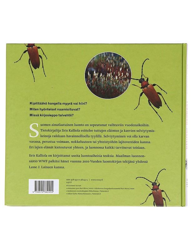 Luonnon jäljillä / luonto-opas nuorille - Iiris Kalliola - Nuorten kirjat - 10105589729 - 1