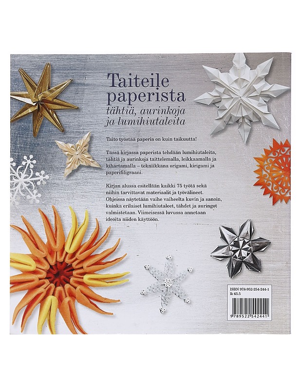Taiteile paperista tähtiä, aurinkoja ja lumihiutaleita - Brodek, Ayako - Tietokirjat ja oppaat - 10105589737 - 1