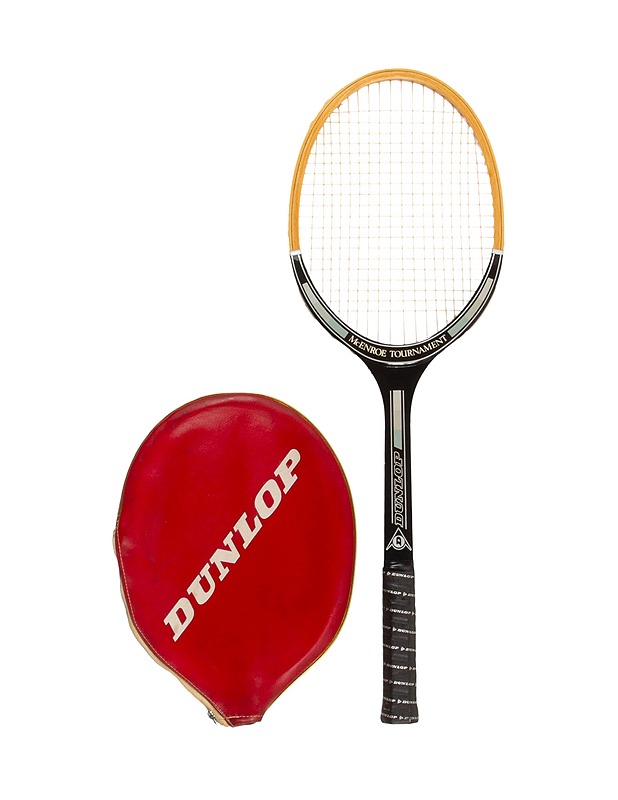 DUNLOP McEnroe Tournament -tennismaila, vintage - Tennis - 10105589744 - 0