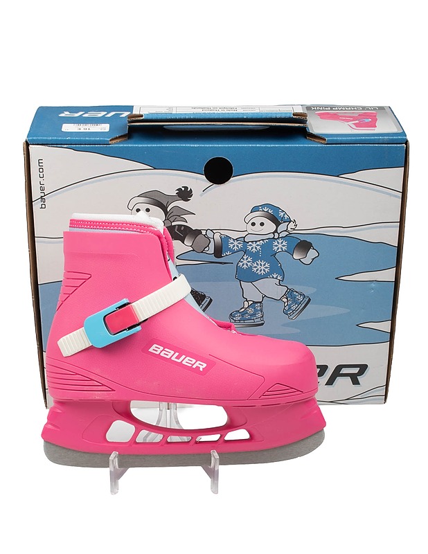 BAUER Lil Champ Pink -lasten luistimet, 31-32 - Kaunoluistimet - 10105589765 - 0