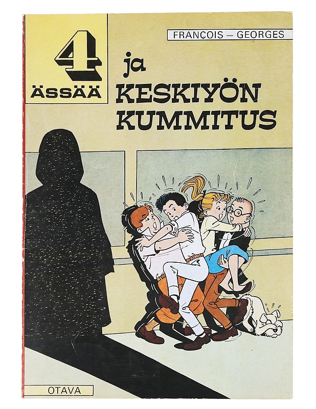 4 ässää ja keskiyön kummitus - Craenhals, François - Sarjakuvat - 10105589772 - 0