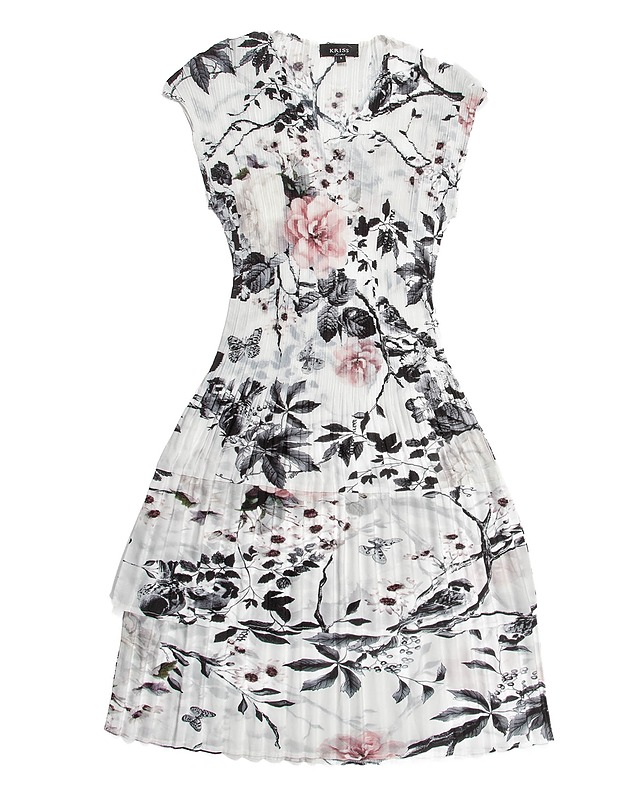 KRISS kuviollinen mekko, S - Mekot ja hameet - 10105589768 - 0