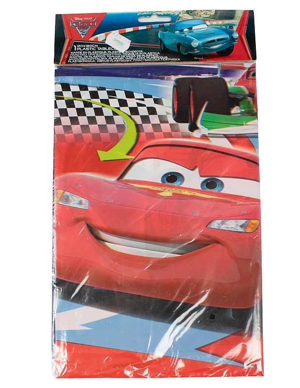 DISNEY PIXAR Cars 2 muovinen pöytäliina, 120x180 cm - Pöytäliinat - 10105589788 - 0