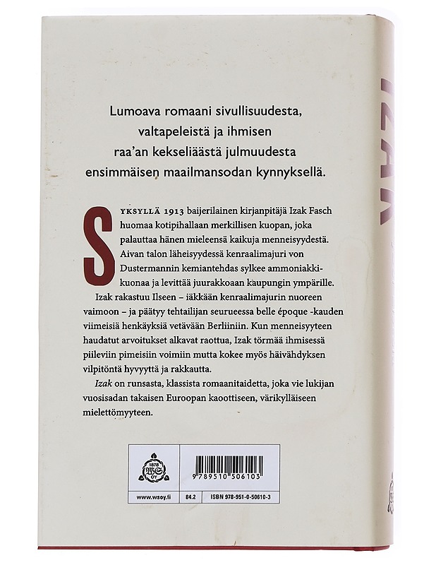 Izak / romaani - Joel Elstelä - Romaanit ja novellit - 10105589787 - 1