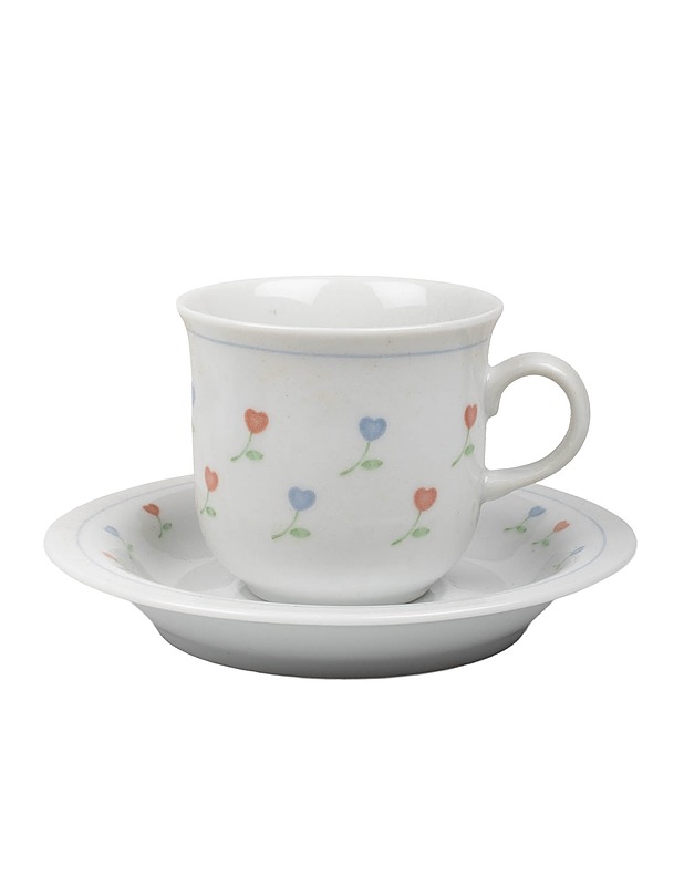Teekuppisetti, 12 osaa - Lautaset ja kulhot - 10105589794 - 1