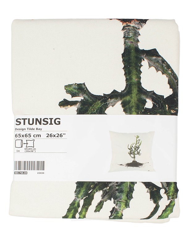 IKEA Stunsig tyynynpäällinen, 65x65 cm - Muut kodintekstiilit - 10105589804 - 0