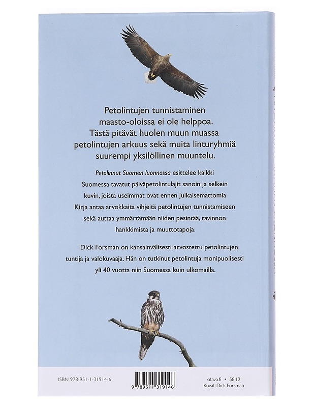 Petolinnut Suomen luonnossa - Forsman, Dick - Kirja lahjaksi - 10105589837 - 1