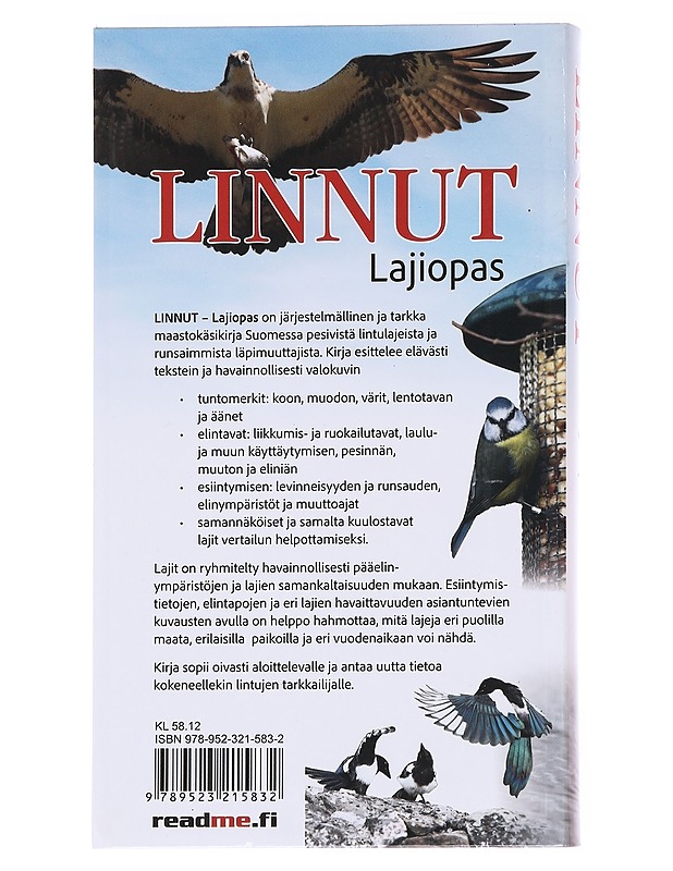 Linnut / lajiopas - Koskimies, Pertti  - Kirja lahjaksi - 10105589865 - 1