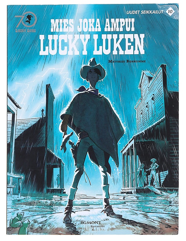 Mies joka ampui Lucky Luken - Bonhomme, Matthieu - Sarjakuvat - 10105589877 - 0