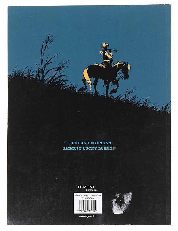 Mies joka ampui Lucky Luken - Bonhomme, Matthieu - Sarjakuvat - 10105589877 - 1