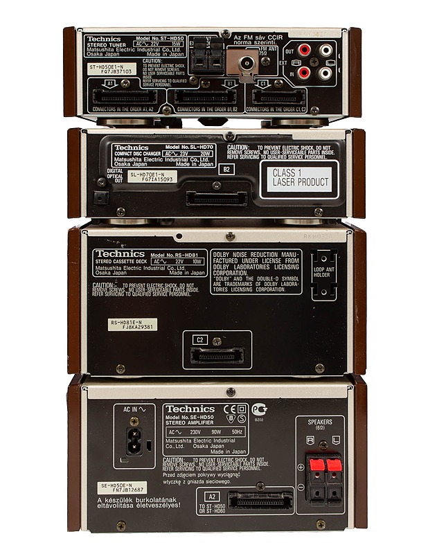TECHNICS SE-HD50/ST-HD50/RS-HD81/SL-HD -stereot - Audio - 10105589915 - 4