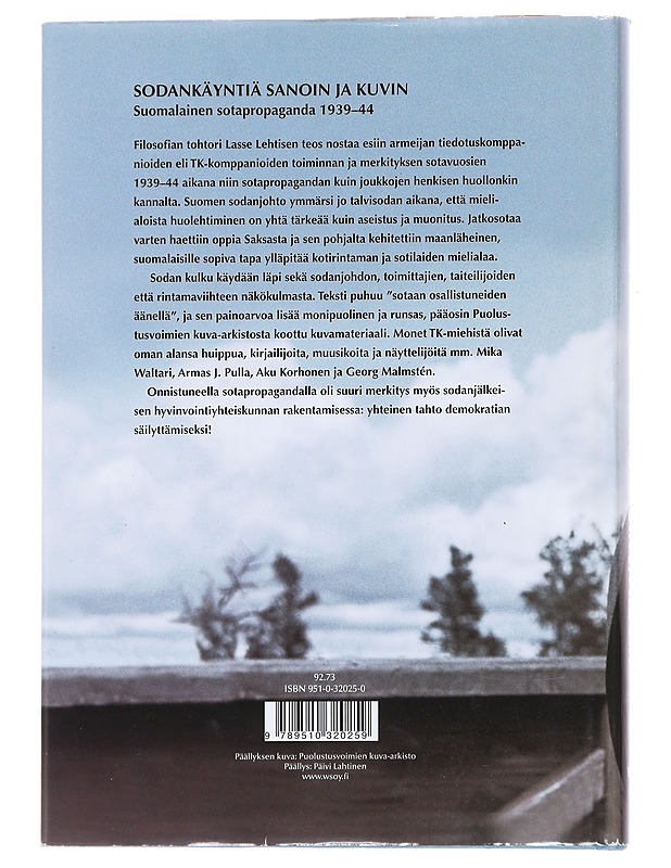 Sodankäyntiä sanoin ja kuvin  - Lasse Lehtinen - Historiakirjat - 10105589947 - 1