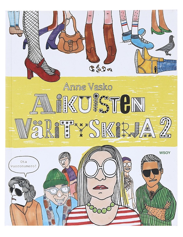 Aikuisten värityskirja. 2 - Vasko, Anne - Tietokirjat ja oppaat - 10105589964 - 0