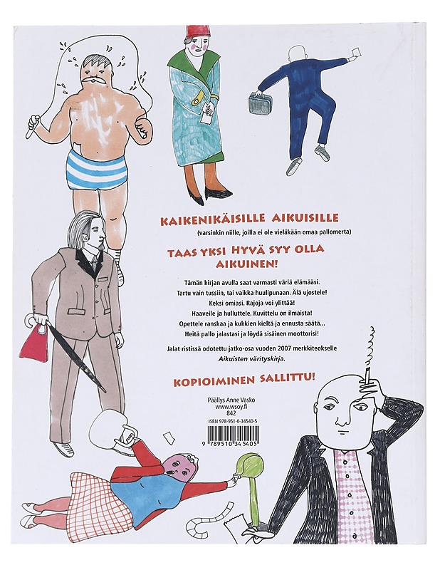 Aikuisten värityskirja. 2 - Vasko, Anne - Tietokirjat ja oppaat - 10105589964 - 1