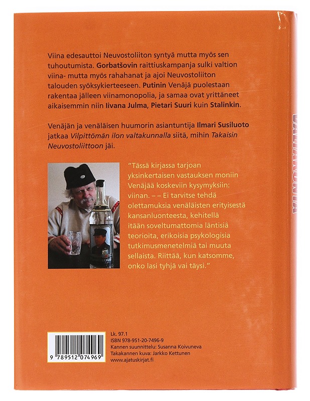 Vilpittömän ilon valtakunta / viina ja Venäjä - Ilmari Susiluoto - Historiakirjat - 10105589970 - 1