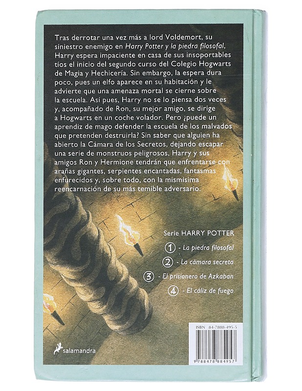 Harry Potter y la cámara secreta - Rowling, J. K. - Fantasia- ja scifi - 10105590009 - 1