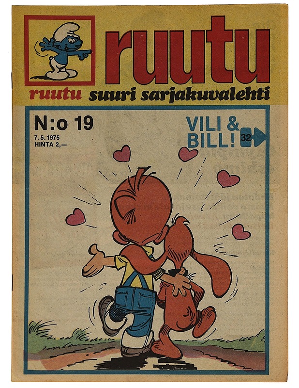 Ruutu N:o 19/1975 - Sarjakuvat - 10105590021 - 0