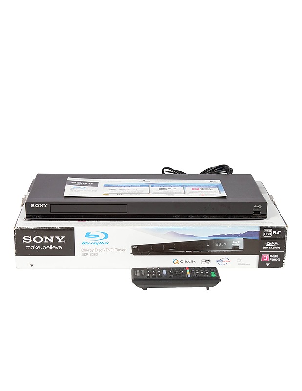 SONY BDP-S380 -blueray-soitin  - Viihde-elektroniikka - 10105590023 - 0