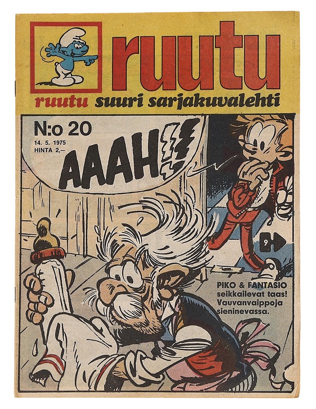 Ruutu N:o 20/1975 - Sarjakuvat - 10105590035 - 0