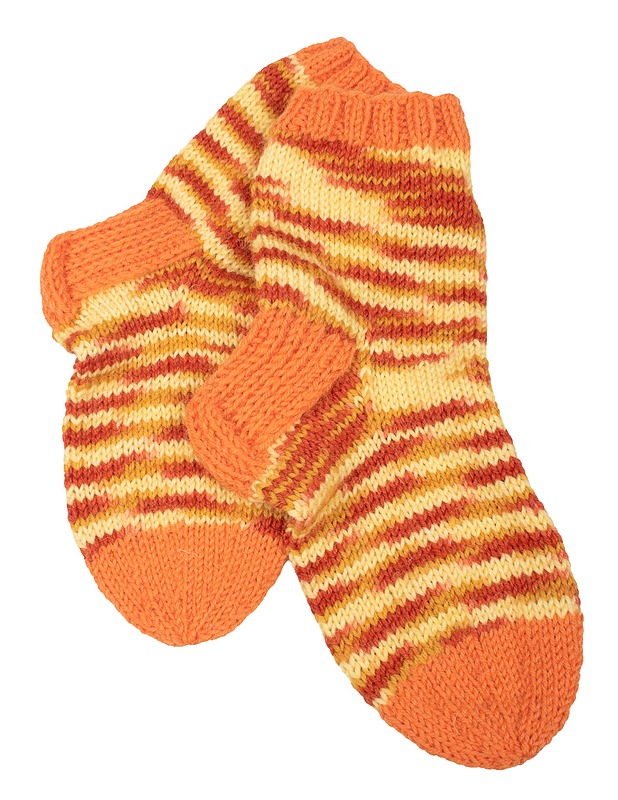 Oranssikeltaiset Villasukat - Asusteet - 10105590070 - 0