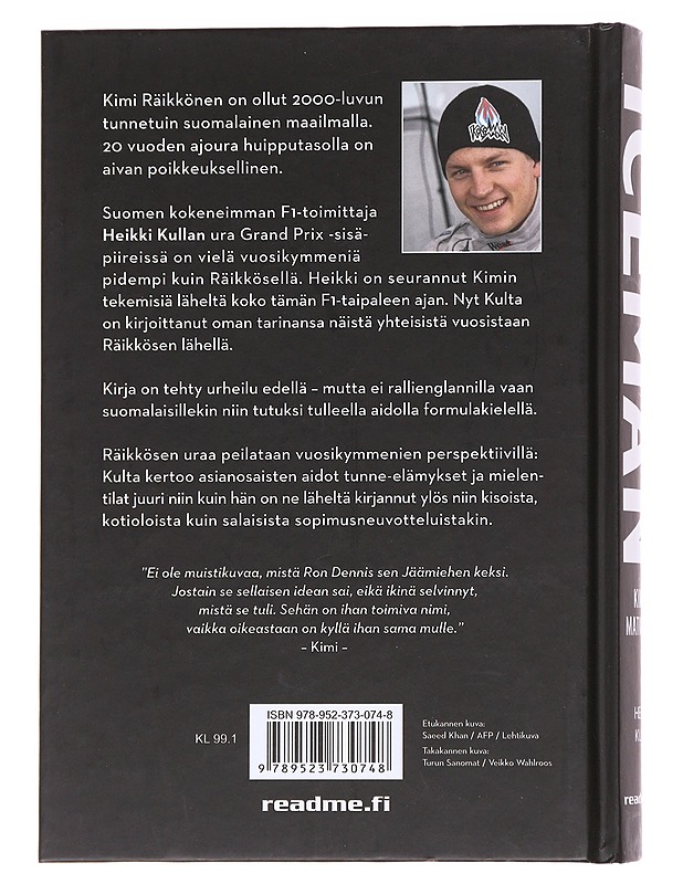 Iceman / Kimin matkassa - Heikki Kulta - Elämäkerrat ja muistelmat - 10105590104 - 1