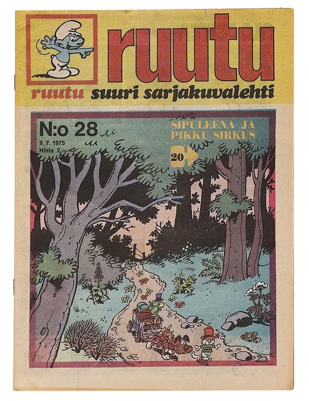 Ruutu N:o 28/1975 - Sarjakuvat - 10105590105 - 0