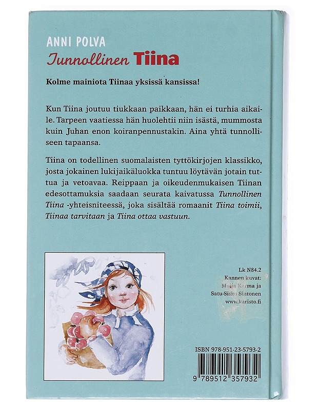 Tunnollinen Tiina - Anni Polva - Nuorten kirjat - 10105590107 - 1