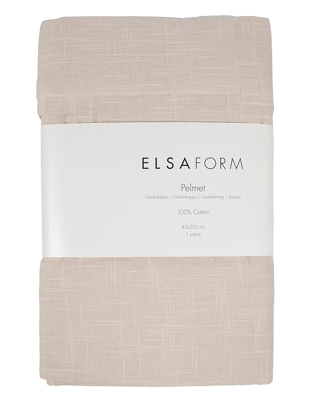 ELSAFORM Pelmet verhokappa, 45x250 cm - Verhot ja kapat - 10105590121 - 0