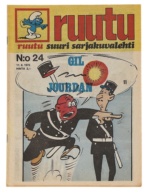 Ruutu N:o 24/1975 - Sarjakuvat - 10105590120 - 0