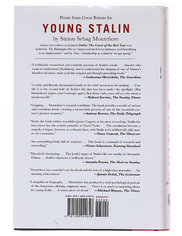 Young Stalin - Simon Sebag Montefiore - Elämäkerrat ja muistelmat - 10105590119 - 1
