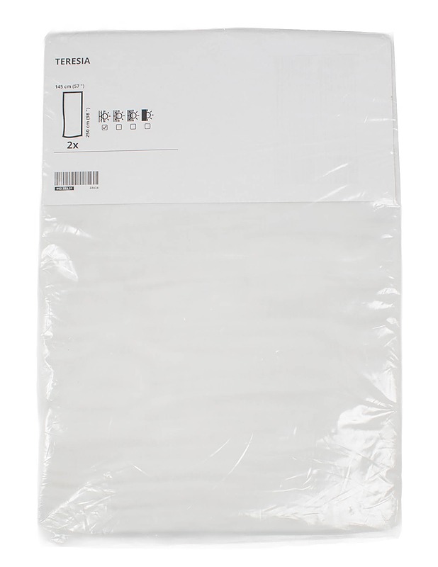 IKEA Teresia verhot, 145x250 cm, 2 kpl - Verhot ja kapat - 10105590131 - 0
