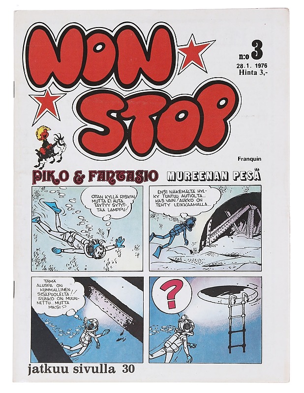 Non Stop N:o 3/1976 - Sarjakuvat - 10105590178 - 0