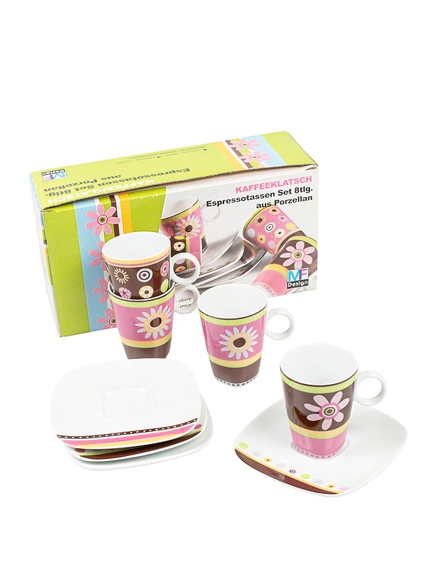 MF DESIGN Espresso kuppisetti, 8 kpl - Mukit ja kahvikupit - 10105590225 - 0
