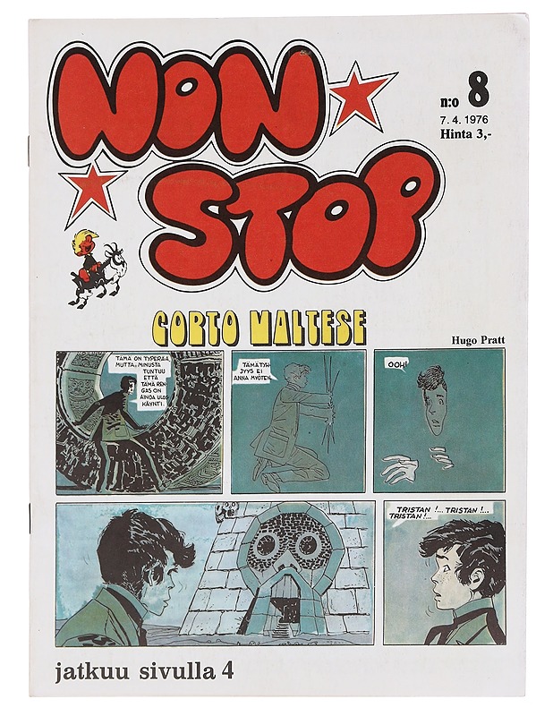 Non Stop N:o 8/1976 - Sarjakuvat - 10105590207 - 0