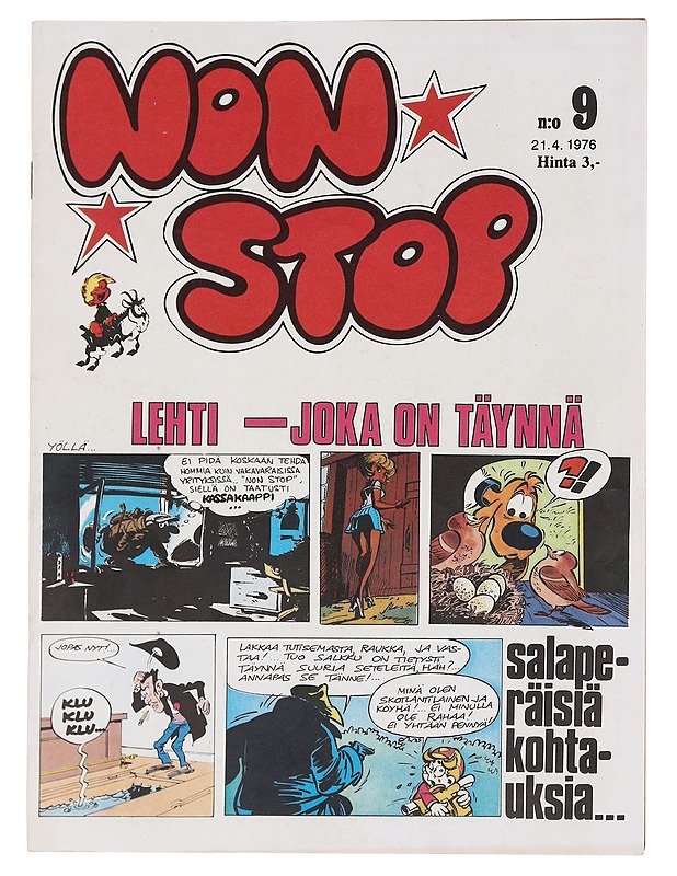 Non Stop N:o 9/1976 - Sarjakuvat - 10105590213 - 0