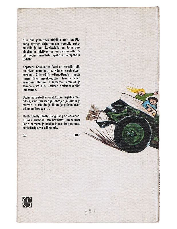 Ihmeauto Chitty Chitty Bang Bang - Ian Fleming - Tietokirjat ja oppaat - 10105590249 - 1