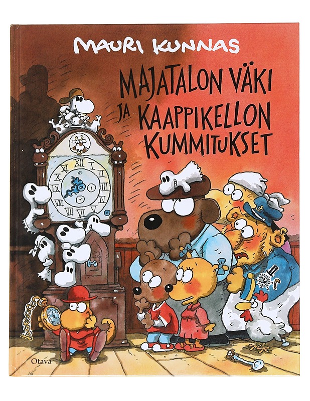 Majatalon väki ja kaappikellon kummitukset - Kunnas, Tarja - Lastenkirjat - 10105590250 - 0