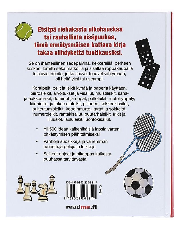 Suuri pelikirja : koko perheen parhaat pelit ja leikit - Becks, Reija - Tietokirjat ja oppaat - 10105590251 - 1