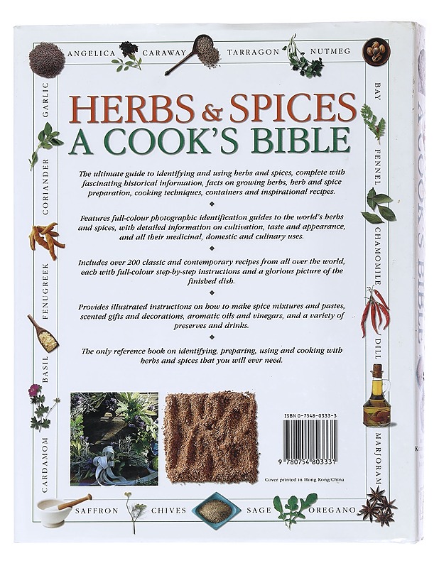 Herbs  & spices : a cook's bible - Clevely, Andi ; Richmond , Katherine ; Morris , Sallie ; Mackley , Lesley  - Tietokirjat ja oppaat - 10105590274 - 1